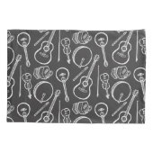 アイリッシュミュージック楽器独身のズピローケース標準 枕カバー (裏面)