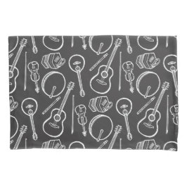 アイリッシュミュージック楽器独身のズピローケース標準 枕カバー