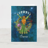 アイリッシュムーン女神 カード (正面)