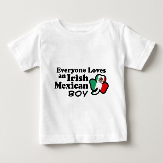 アイリッシュメキシコの少年 ベビーTシャツ (正面)