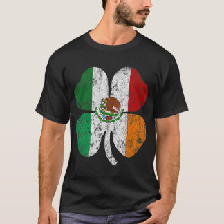 アイリッシュメキシコ国旗メキシコSt patricks day Tシャツ