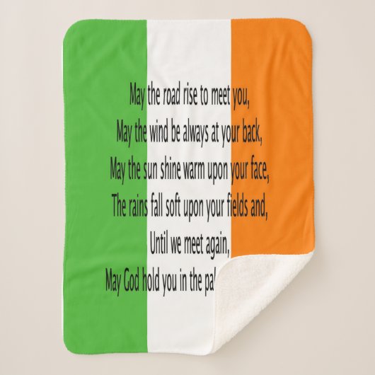 アイリッシュメッシングシェルパブランケット シェルパブランケット (正面)