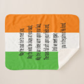 アイリッシュメッシングシェルパブランケット シェルパブランケット (正面(横))