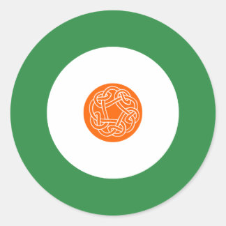 アイリッシュモダンラウンドステッカー2 ラウンドシール