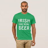 アイリッシュユーズビール – St patricks day Tシャツ (正面フル)