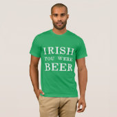 アイリッシュユーズビール – St patricks day Tシャツ (正面フル)
