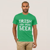 アイリッシュユーズビール – St patricks day Tシャツ (正面フル)