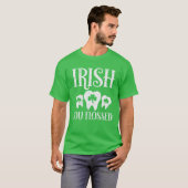 アイリッシュユーフロストティースSt patricks day歯医者デ Tシャツ (正面フル)