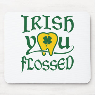 アイリッシュユーフロストデンタルSt patricks day マウスパッド