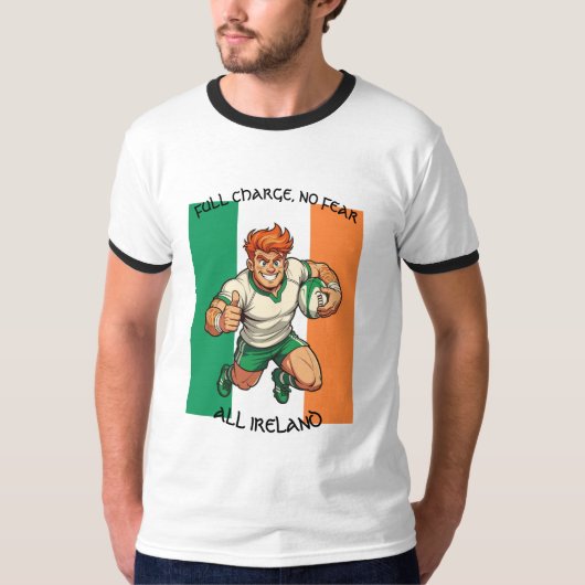 アイリッシュラグビーパワー Tシャツ (正面)