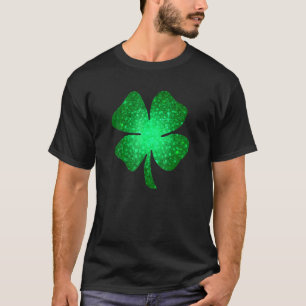アイリッシュラッキーシャムロックグリーンフォーリーフCセントパトリック Tシャツ