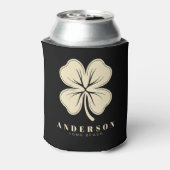 アイリッシュラッキーフォーリーフクローバー(名前はブラック) 缶クーラー (缶裏面)