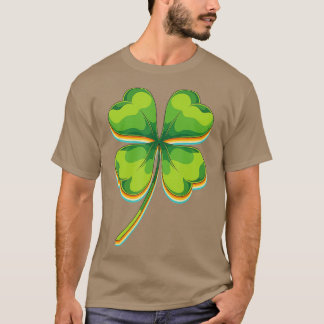 アイリッシュラッキーフォーリーフSaint patricks dayクローバーシュ Tシャツ