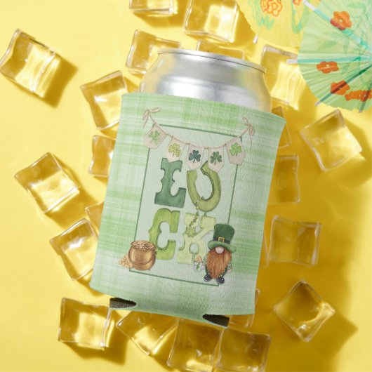 アイリッシュラックサンパトリックの日格言シャムロックグリーン 缶クーラー (インサイチュ 夏)