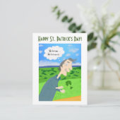 アイリッシュラックセントパトリックの日のポストカード シーズンポストカード (スタンド正面)