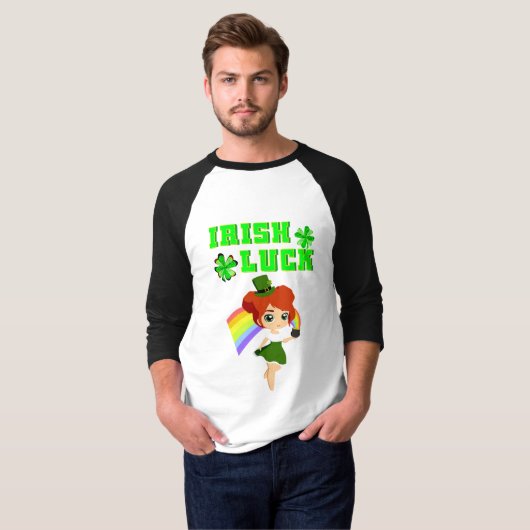 アイリッシュラック17 Day Saint March Patricks Tシャツ (正面フル)