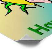 アイリッシュラッドとグリーンビールポスター ポスター (角)