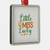 アイリッシュリトル恋しく思クラッキー メタルオーナメント (右)