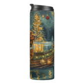 アイリッシュレッドセッタークリスマスフェスティバル航海 タンブラー (回転右)