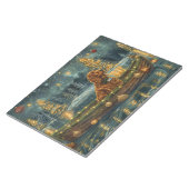 アイリッシュレッドセッタークリスマスフェスティバル航海 ノートパッド (アングル)