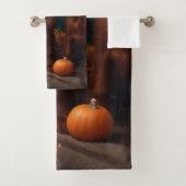 アイリッシュレッドセッターパピー秋デライトカボチャ バスタオルセット (インサイチュ)