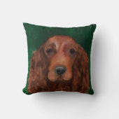 アイリッシュレッドセッター クッション (正面)