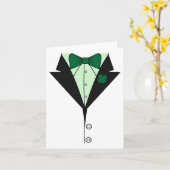 アイリッシュレプレシャンスーツ簡単レイジーコスプレハロウィーン カード (黄色い花)