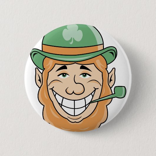 アイリッシュレプレシャンボタン 缶バッジ (正面)