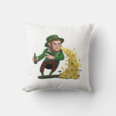 アイリッシュレプレシャンTosing Lucky おもしろい Cookie クッション (正面)