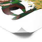 アイリッシュレプレシャンTosing Lucky おもしろい Cookie フォトプリント (角)