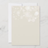 アイリッシュレースカップルウェディングシャワー 招待状 (裏面)