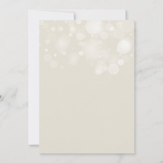 アイリッシュレース結婚式招待状 招待状 (裏面)