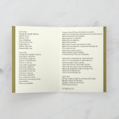 アイリッシュロリカオブセントパトリック祈りの言葉 カード (内部)