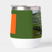 アイリッシュワイングラス (右面)