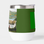 アイリッシュワイングラス (左面)