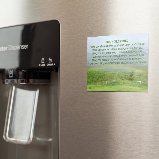 アイリッシュ伝統的ズ賛美バレーレインボーマグネット