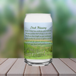 アイリッシュ伝統的ズ賛美バレーレインボー ガラス缶