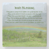 アイリッシュ伝統的ズ賛美バレーレインボー ストーンコースター (正面)