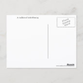 アイリッシュ伝統的ズ賛美バレーレインボー ポストカード (裏面)