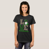 アイリッシュ先生St patricks dayラブ幼稚園 Tシャツ (正面フル)
