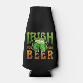 アイリッシュ君はアイルランドを飲おもしろいんでビールだった ボトルクーラー (正面)