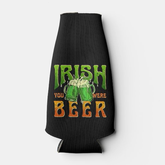 アイリッシュ君はアイルランドを飲おもしろいんでビールだった ボトルクーラー (正面)