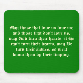 アイリッシュ呪いマウスパッド マウスパッド