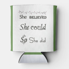 アイリッシュ女子前向きクーラーボックス 缶クーラー