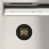 アイリッシュ威厳があるセッタードッグとの誕生日2020 マグネット (インサイチュ (食洗機))