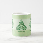 アイリッシュ宗教的な友人の祈りの言葉と恵み コーヒーマグカップ (中央)