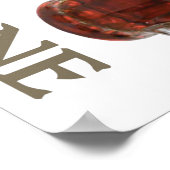 アイリッシュ料理ポテト+ビール！ ポスター (角)