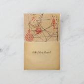 アイリッシュ海賊/アンティーク海賊の宝石図 カード (内部)