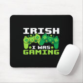 アイリッシュ私はゲーミングおもしろいSt patricks dayゲーマーボーイ マウスパッド (マウス)