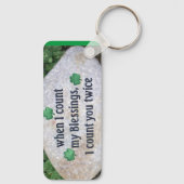アイリッシュ結婚のキー賛美チェーンのカスタマイズ可能 キーホルダー (裏面)